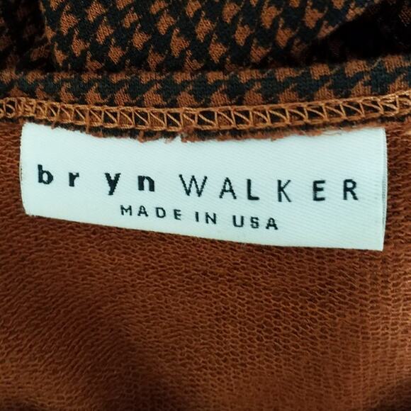 Bryn Walker Dress | Small | Brown & Black Stretch Pullover - Picture 5 of 7